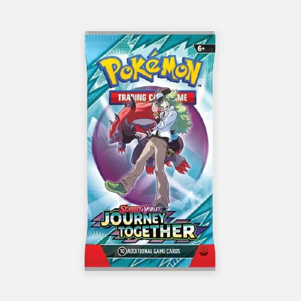 Pokemon Scarlet & Violet 9: Journey Together Booster Pack of 10 Cards, English Edition